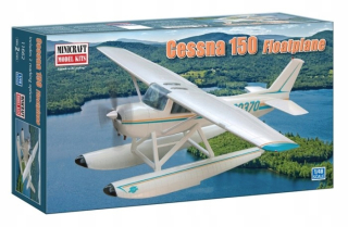 Plastová - lietadlá (hydroplánom) Cessna 150