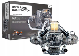 Stavebnica pre deti -  Model motora BMW R90 S Boxer pre skladanie