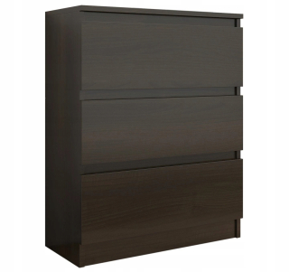 Mobene Moderná komoda 70 x 40 x 76cm matný wenge