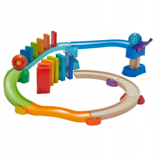 Drevená dráha pre deti - Môj prvý Coulokrom - Domino Haba Racetrack