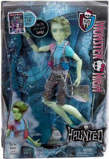 Bábika Monster High - Monster High bábika Porter Geiss CDC34 / CGV19