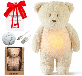 Moona Sand Bear Organic Piesok + Bow
