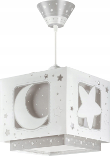 Luster do detskej izby - Moonlight lampa Závesné Grey 63232 DALBER