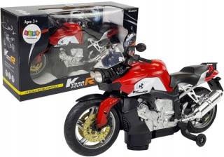 Detská motorka - Motocykel hračka na červenom batérie