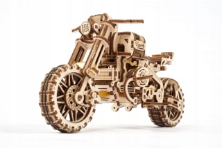 Motor Scrambler UGR-10 Ugears drevené Moss Model