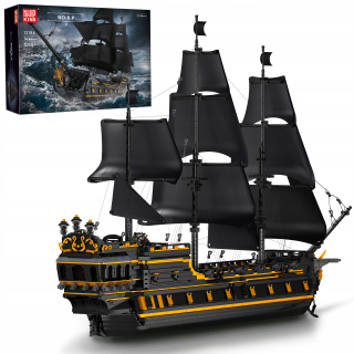 Model plesní King King Black Pearl Model Pirate Ship Blocks