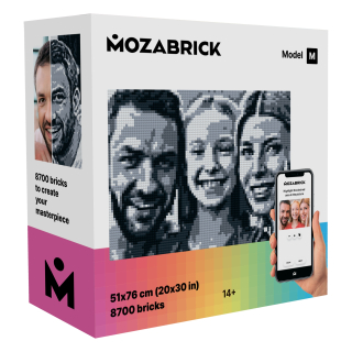 Stavebnica bloky - Mozabrick Model M - Photo Constructor