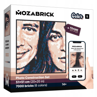 Stavebnica bloky - MOZABRICK MODELOVÁ FARBA - Konštruktor fotografií