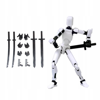 Viackĺbový pohyblivý robot 3D tlačený manekýn Toyslucky T13 Dummy