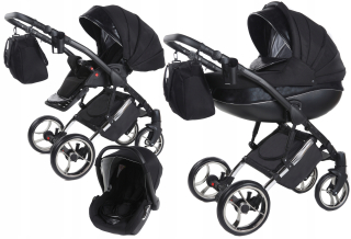 Kočík Didibaby WGS_5589 Black/Gold 3v1