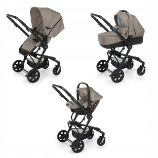 Multifunkčný kočík Foppapedretti UP3 I-size Travel system Sabbia
