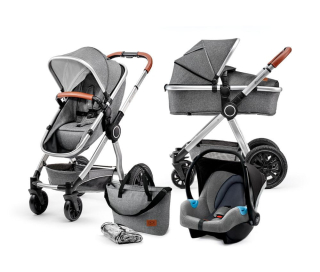Kinderkraft VEO 3v1 kočík Grey