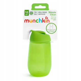 Inovatívny pohár Munchkin s otváracou slamkou