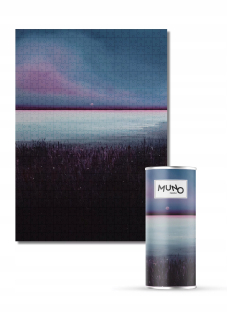 Muno Puzzle 500 dielikov "Blue Hour" dekoratívna trubica od Joanny Osińskej