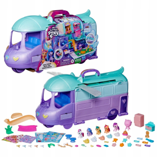 Sada Hasbro My Little Pony Mini World Magic Pony Coach + 5 figúrok