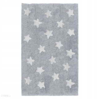 Koberec do detskej izby - NAF NAF Carpet Gray v Obdĺžniková hviezda Bed