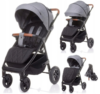 4baby kočík Stinger Air Grey, šedý