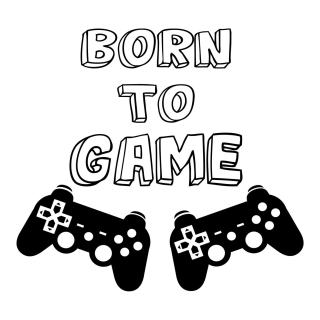 Detské samolepky na stenu - Born Wall Sticker Pre Game PlayStation 100cm