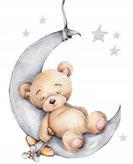 Detské samolepky na stenu - Wall nálepka Nálepka Sleepy misií eco