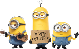 Detské samolepky na stenu - Nástenné samolepky Minion 04 100x62 cm