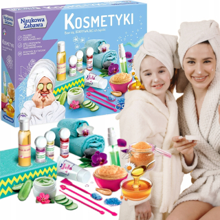 Vedecká zábava urobte to sami kozmetika bavte sa 8+