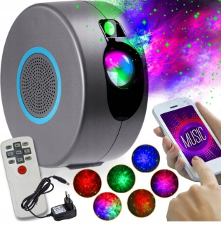 V odtieňoch šedej lampy projektora Nebula Aurelis