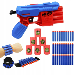 Nerf Alpha Strike Fang QS-4 E6973 + čelenka + góly