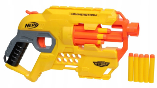 Pištoľ pre deti - Spúšťač NERF ALPHA STRIKE Hammerstorm E6748