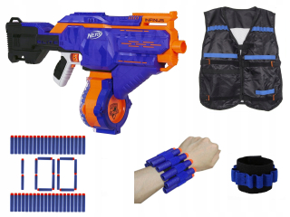 Detská zbraň - Nerf Infinus 100 Arrows Vest Magazine