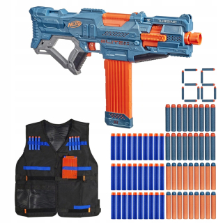 Pištoľ pre deti - Nerf automatická puška turbíny CS-18 + príslušenstvo