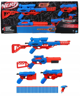 Nerf mega alfa 5in1 5 set 30 šípiek