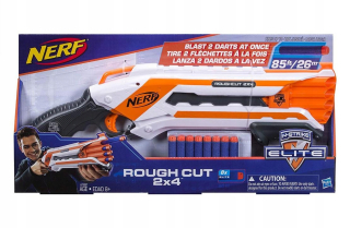Pištoľ pre deti - SPÚŠŤAČ NERF N-STRIKE ELITE ROUGH CUT 2X4 A1691