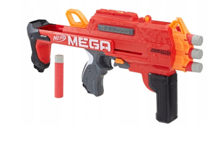 Pištoľ pre deti - Nerf Gun Rifle Bulldog Mega Od Hasbro
