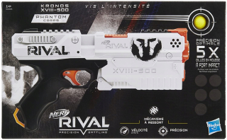 Pištoľ pre deti - Nerf Rival Phantom Corps Kronos na loptu E0005