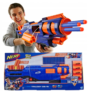 Pištoľ pre deti - Nerf Shotgun Elite Triple Shot E2853