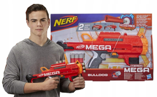 Pištoľ pre deti - Nerf Accustrike Mega Bulldog 6 Arrows