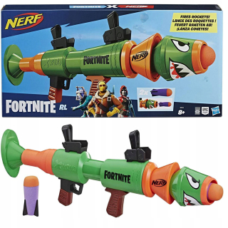 Pištoľ pre deti - NERF FORTNITE LAUNCHER RL + 2 ŠÍPKOVÉ KLÁVESY E7511