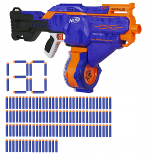 Pištoľ pre deti - Nerf Launcher Infinus Automatické + 130 Arrows