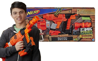 NERF LAUNCHER STRIKE SOMBIR NSILBITER E6163