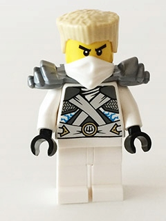 Minifigúrka Lego Ninjago NJO106 Zane - Reštartovaná