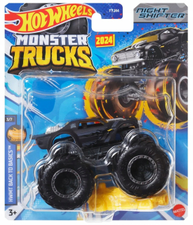 NIGHT SHIFTER HWMT Späť na základné Hot Wheels Truck Auta Monster Trucks 1:64