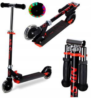 Kolobežka Nils Extreme HD120L, čierna, 2 kolesá