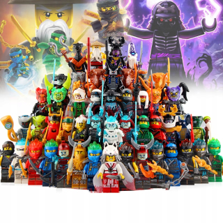 Ninja figúrky Ninjago sada 48 ks