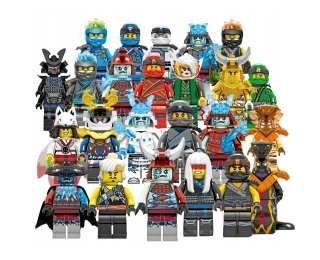 NINJAGO BLOCKS MINI NINJA figúrky 24 KUSOV SADA