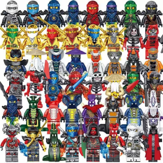 NINJAGO BLOCKS MINI NINJA POSTAVKY 48 KUSOV SADA