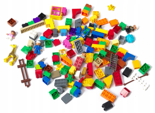 NOVÁ PONUKA - 1 Kg LEGO DUPLO ORIGINÁL - TRIEDA 1!
