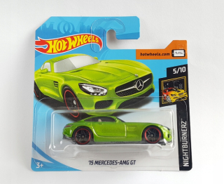 Autíčko pre deti - New Hot Wheels '15 Mercedes-AMG GT Mercedes-AMG