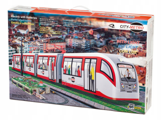 Dráha pre deti, stavebnica - NOVINKA! Elektrické fronta mesto Metro železničnej