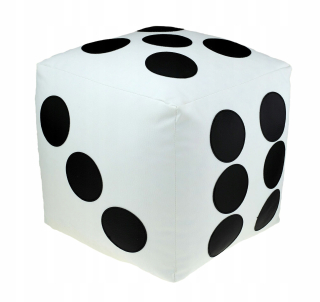 Detský sedací vak - pufa - NOVINKA! CUBE PUFA s očkami pre deti, HIT-30cm