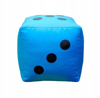 Detský sedací vak - pufa - NOVINKA! Pouf kocka s okami pre deti, HIT-50cm
